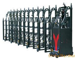 上海伸缩门厂，伸缩门供货商，伸缩门维修安装