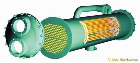 壳管式冷凝器、壳管式蒸发器、海水冷凝器、热交换器、换热器