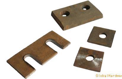 钢梁压板、514行车压板、双孔压板、道夹板、矿车轮、弯道机