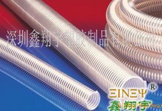 PU钢丝伸缩管，防静电软管，耐磨损软管，食品级软管钢丝伸缩管