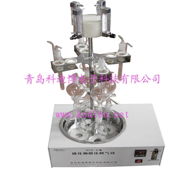 KDB-6型水质硫化物 - 酸化吹气仪