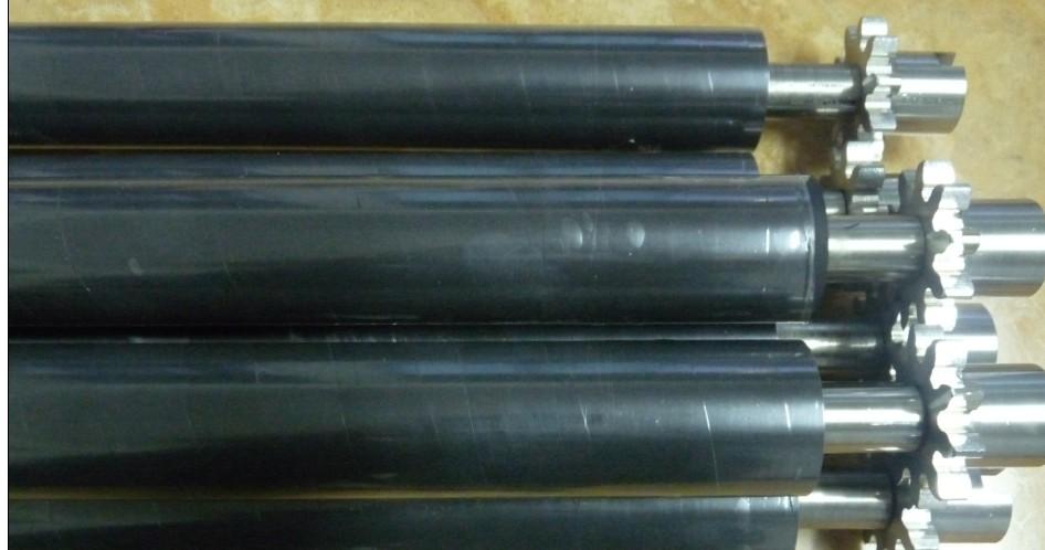 pcb包胶辘 包胶轴 胶辘 挡水滚轮