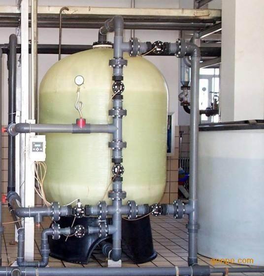 200吨大型工业锅炉自动软化水处理设备