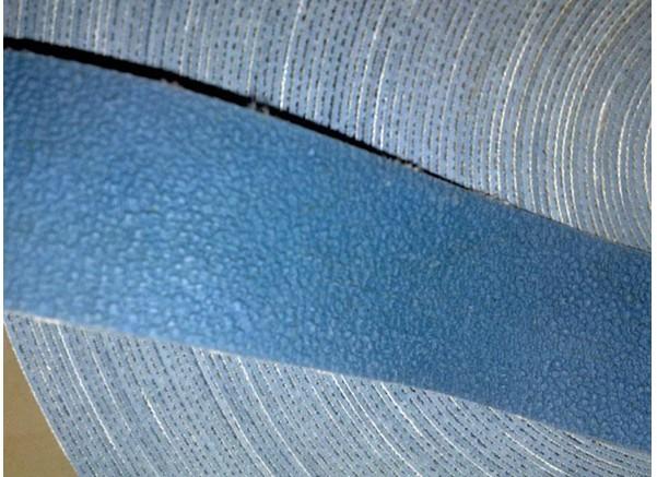 蓝色包辊带，蓝色糙面橡皮