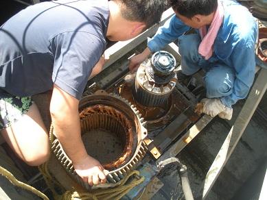 镇江冷却塔电机风机维修