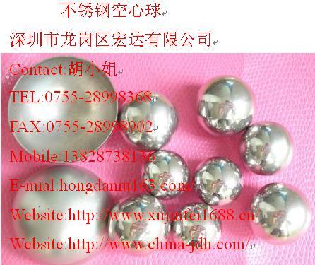 供应各种五金配件不锈钢空心球