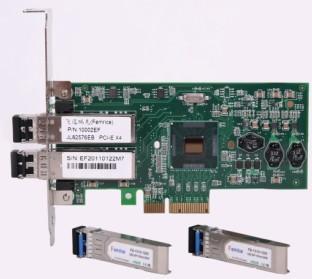 千兆双口多模光纤网卡