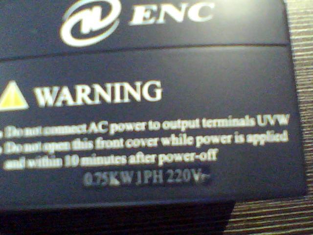 ENC易能变频器220V 0.75KW EDS800