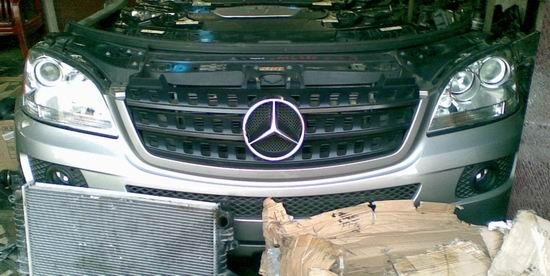 奔驰S500 220机头,前杠、后杠,差速器,空调泵、发电机
