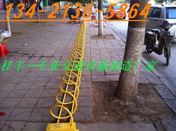 深圳龙岗各学校选择安装的桂丰自行车停车架多少钱一米？