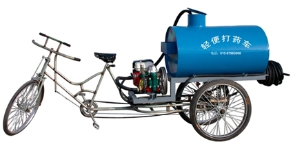 三轮打药车，本田打药车，高射程打药机，园林绿化割草机