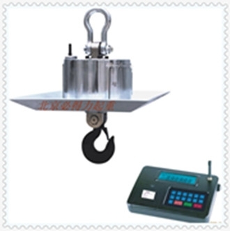 北京10T电子吊秤 打印遥控型带小车行走的电子吊钩秤