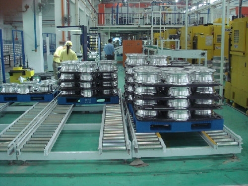 汽车轮毂生产线 摩托车生产线 汽车轮胎输送线 汽车座椅输送线