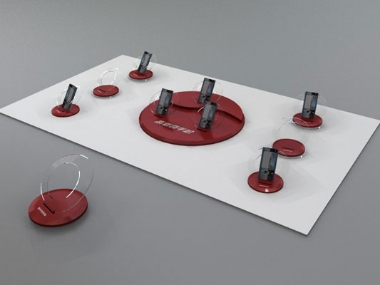 供应亚克力手机展示架