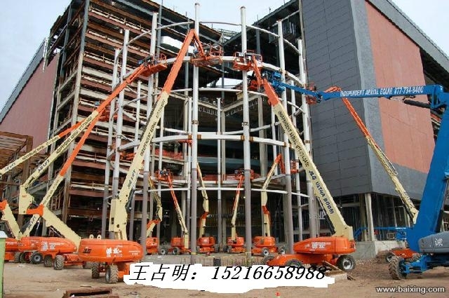 上海青浦徐泾虹桥会展出租JLG42米自行直臂曲臂高空作业车
