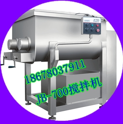 1200L双轴烤肠真空拌馅机