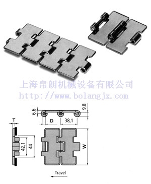 不锈钢平顶链镜面式