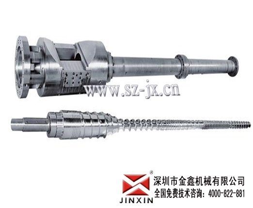 螺杆不下料.挤出机料筒.料管价格金鑫