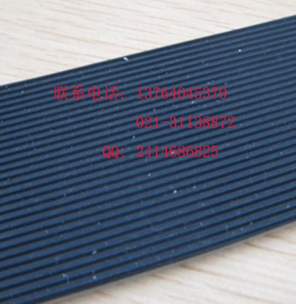 绿色 黑色直条纹pvc输送带