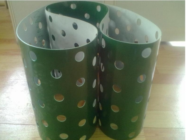 河北pvc输送带打孔