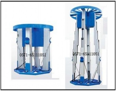 圆形铝合金升降机