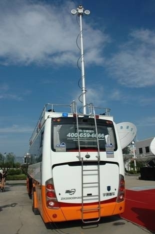 承重式天线升降桅杆-车载式升降桅杆-车载监控照明升降设备