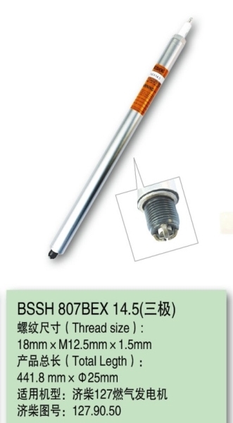 济柴12V190火花塞