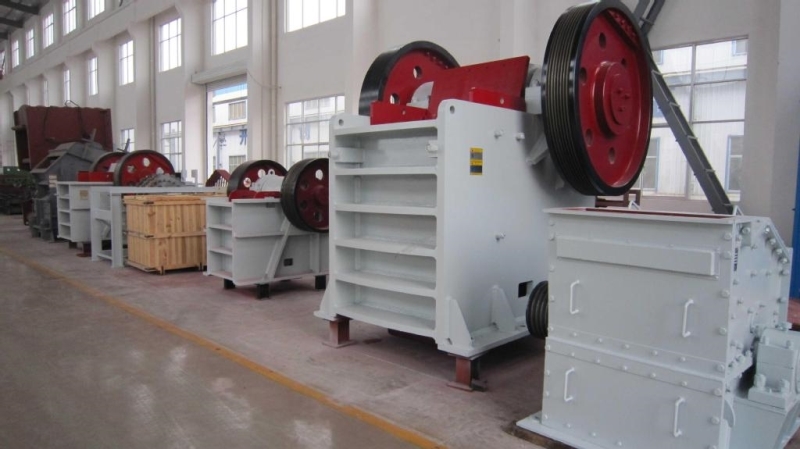 PE500×750颚式破碎机