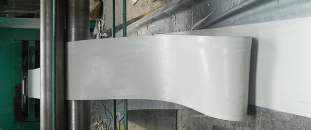 供应环形白色输送带  白色橡胶输送带 食品输送带产品用途