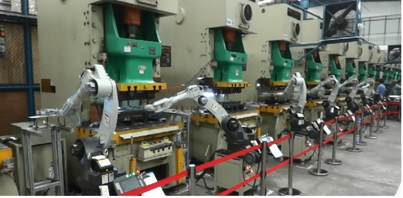 供冲床全自动冲压生产线机器人 压铸上下料机器人