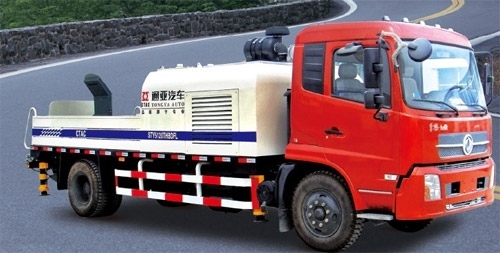 拖式混凝土输送泵 混凝土输送泵 车载泵、砂浆泵