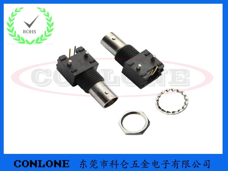 BNC黑胶防雷视频接头