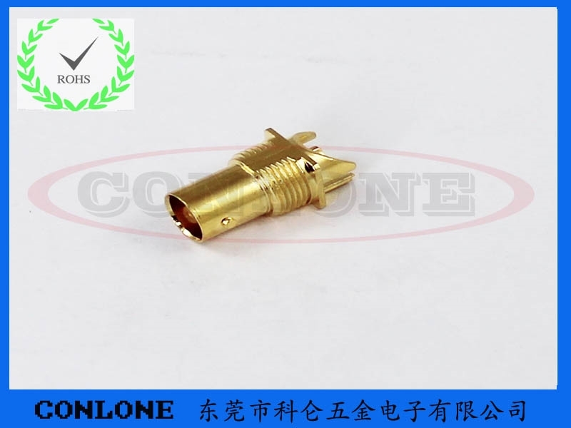 镀金BNC高清视频连接器，BNC视频插座