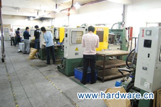 锌合金压铸车间