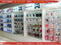 专业打造DY潮流品牌苹果靠墙摘机体验柜 苹果挂墙配件柜图1