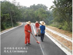 停车场划线/小区停车位划线，深圳专业的划线施工队图2