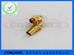 镀金BNC高清视频连接器，BNC视频插座图2