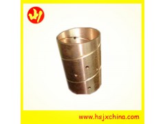 高铅耐磨铜套铸造厂家专业砂型浇铸铜衬套图3