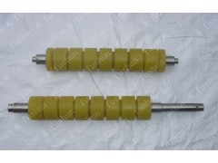 烟台富顺聚氨酯辊轮，聚氨酯托辊图2