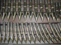 双色注塑机螺杆，海天注塑机配件法兰图2