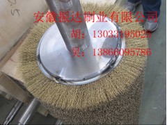 铜丝刷辊  镀铜丝刷辊  不锈钢丝刷辊图2