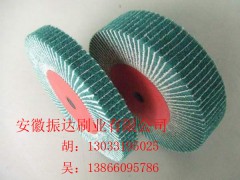 研磨不织布刷辊  百洁布抛光轮 不织布刷图3