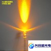 5MM高亮交通信号灯LED灯黄光发射管
