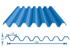 供应广东地区YX35-125-750型彩钢板图1