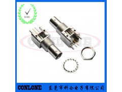 BNC天线座，BNC四脚180度视频连接器图1