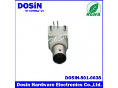 SDI视频光端机专用白胶BNC，单联白胶BNC视频连接器图1