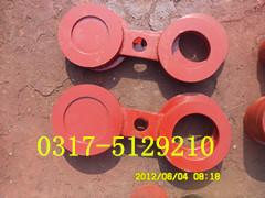 8字盲板的别称:回转堵板图1