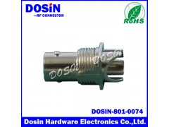 高清夹板BNC连接器，德索夹板式BNC视频连接器图1