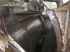 化工厂电壳炉水垢高压水枪_制糖厂蒸发罐清洗机图1