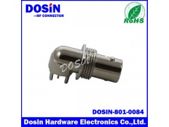 小弯头BNC带螺纹视频连接器，BNC-KWE视频连接头图1